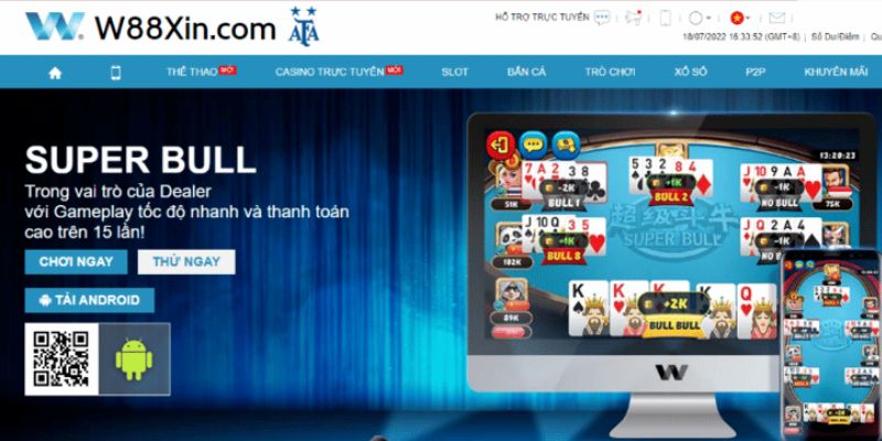 W88 mang tới cơ hội kiếm triệu đô từ đam mê của dân bet