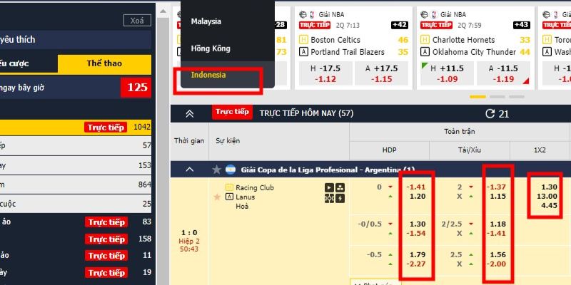 Hiểu rõ Odds kèo Malay là gì để chọn kèo có lợi nhất