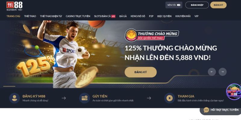 M88 hiện là nhà cái dẫn đầu xu thế chơi xóc đĩa đổi thưởng online